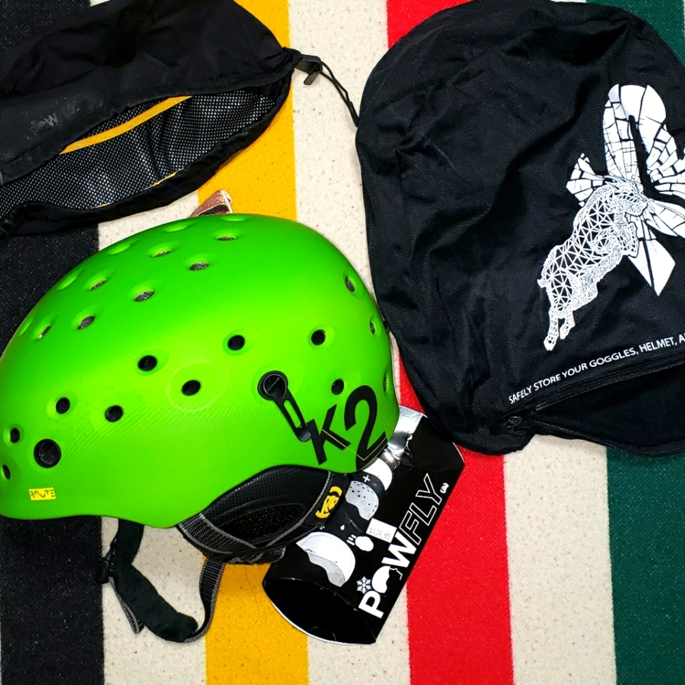 K2 MEN'S ROUTE SKI OR BIKE HELMET L/XL